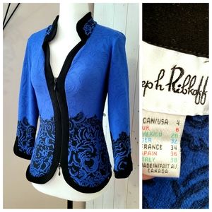 ⭐️ HOST PICK ⭐️ JOSEPH RIBKOFF | TEXTURED ZIPPERED FRONT STRETCH JACKET